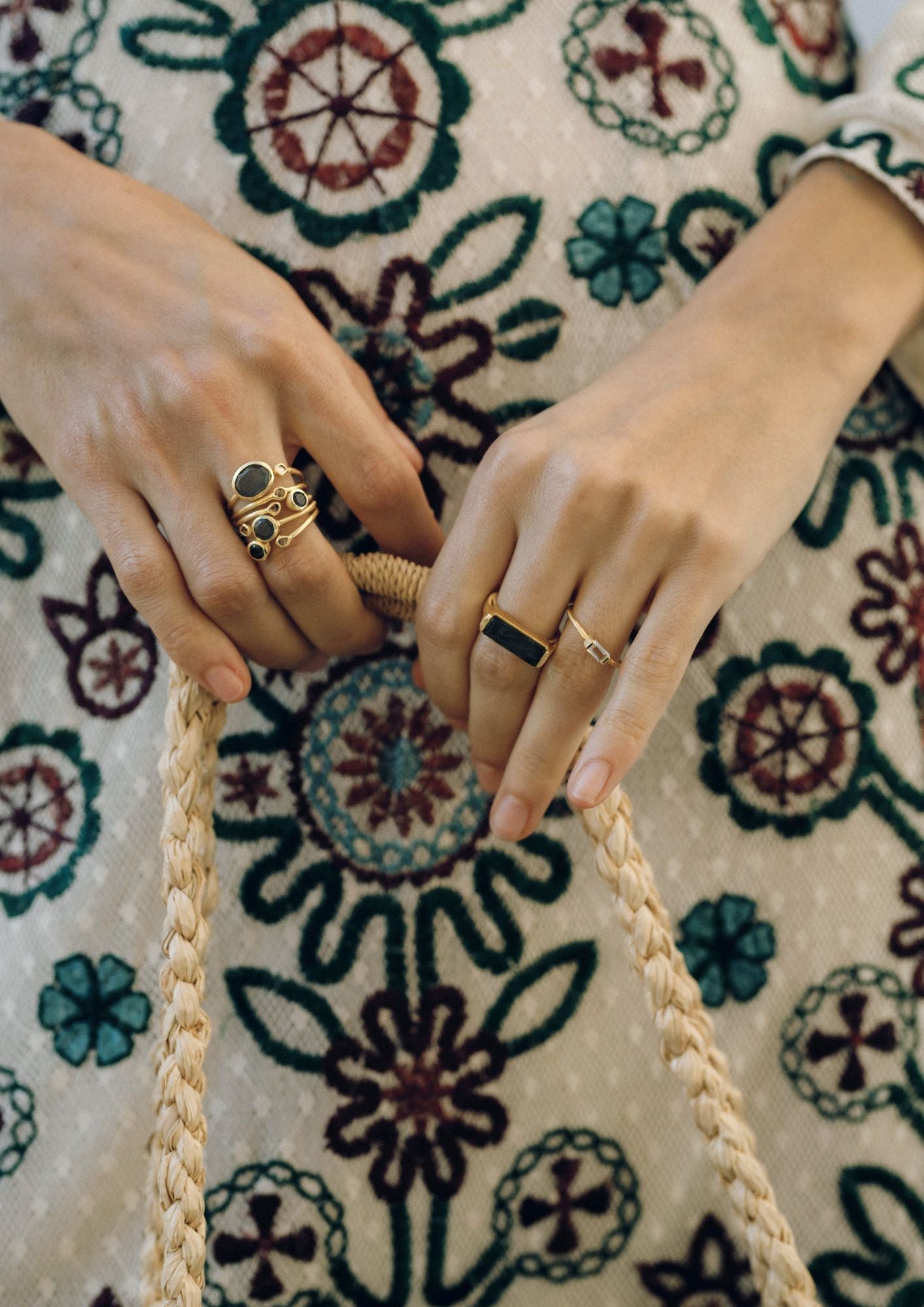 Aimara ring - Labradorite / 54 - ring