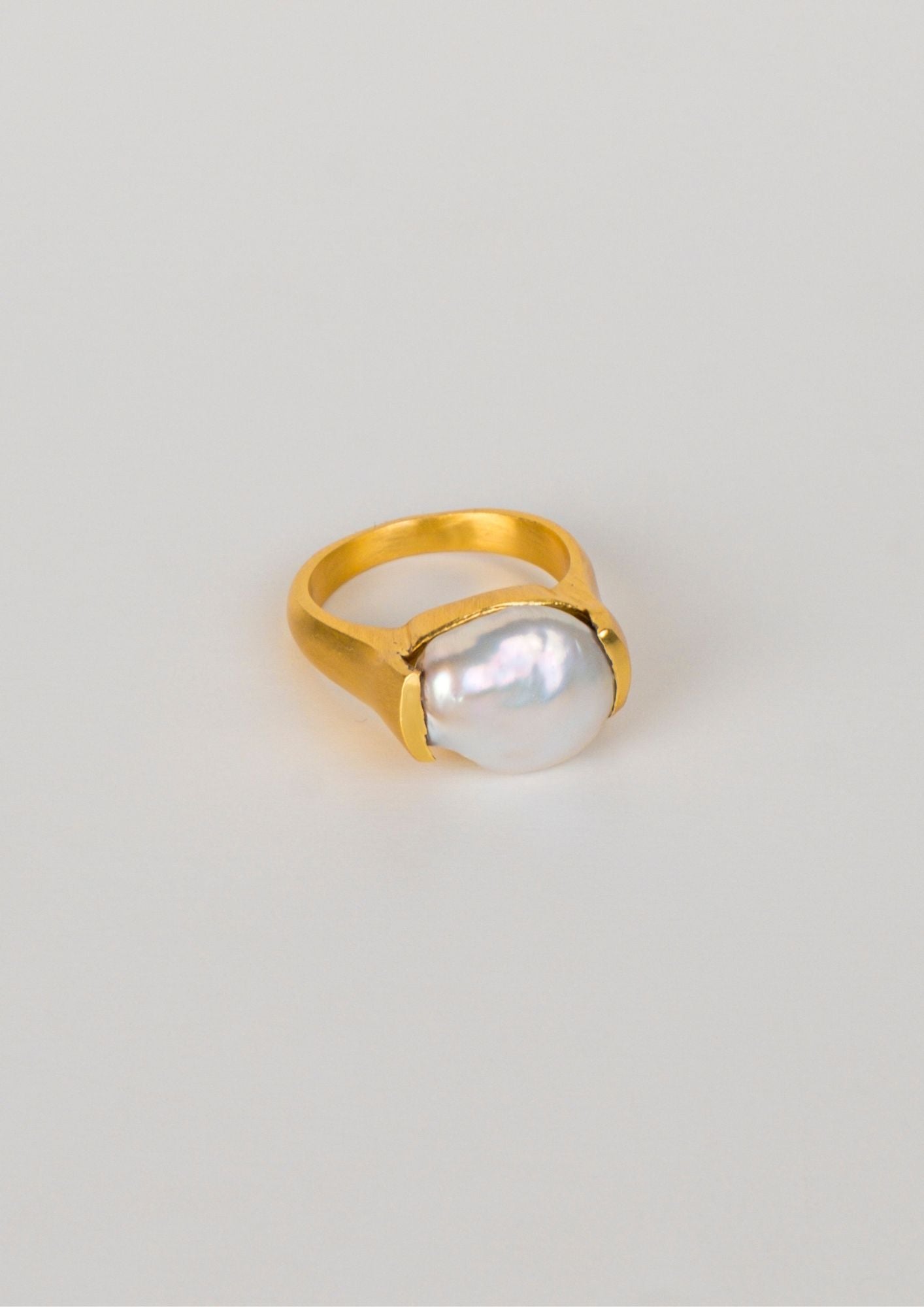 Ashni ring - Freshwater pearl / 52 - ring