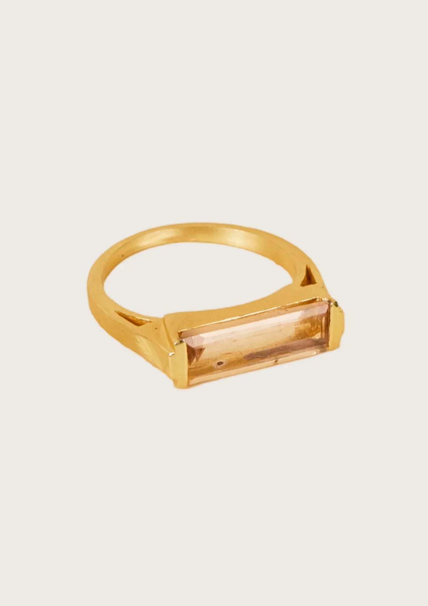 Geam ring - Citrine / 52 - ring